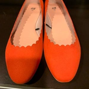 H&M orange flats